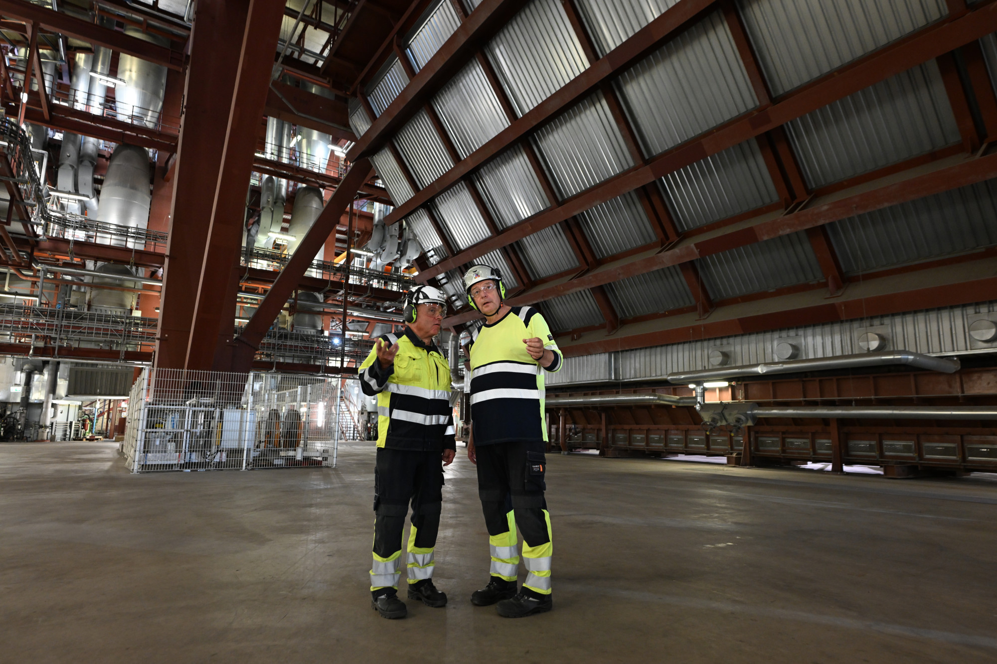 links:
Martin Colling, 
leitende Sicherheitskraft
rechts:
Andreas Kahle,
Kommunikation und Öffentlichkeirsarbeit