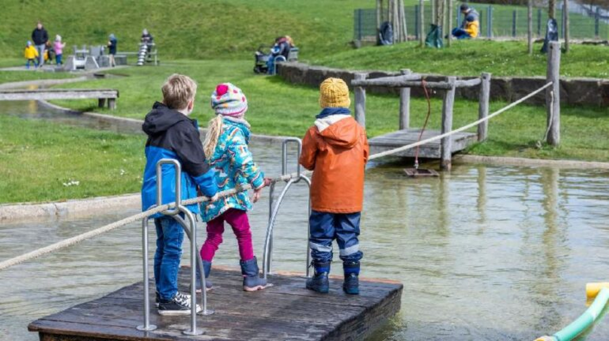 Leinen los: Spielplatzfest am Schiffshebewerk Henrichenburg.
Foto: LWL/Kreutzmann
